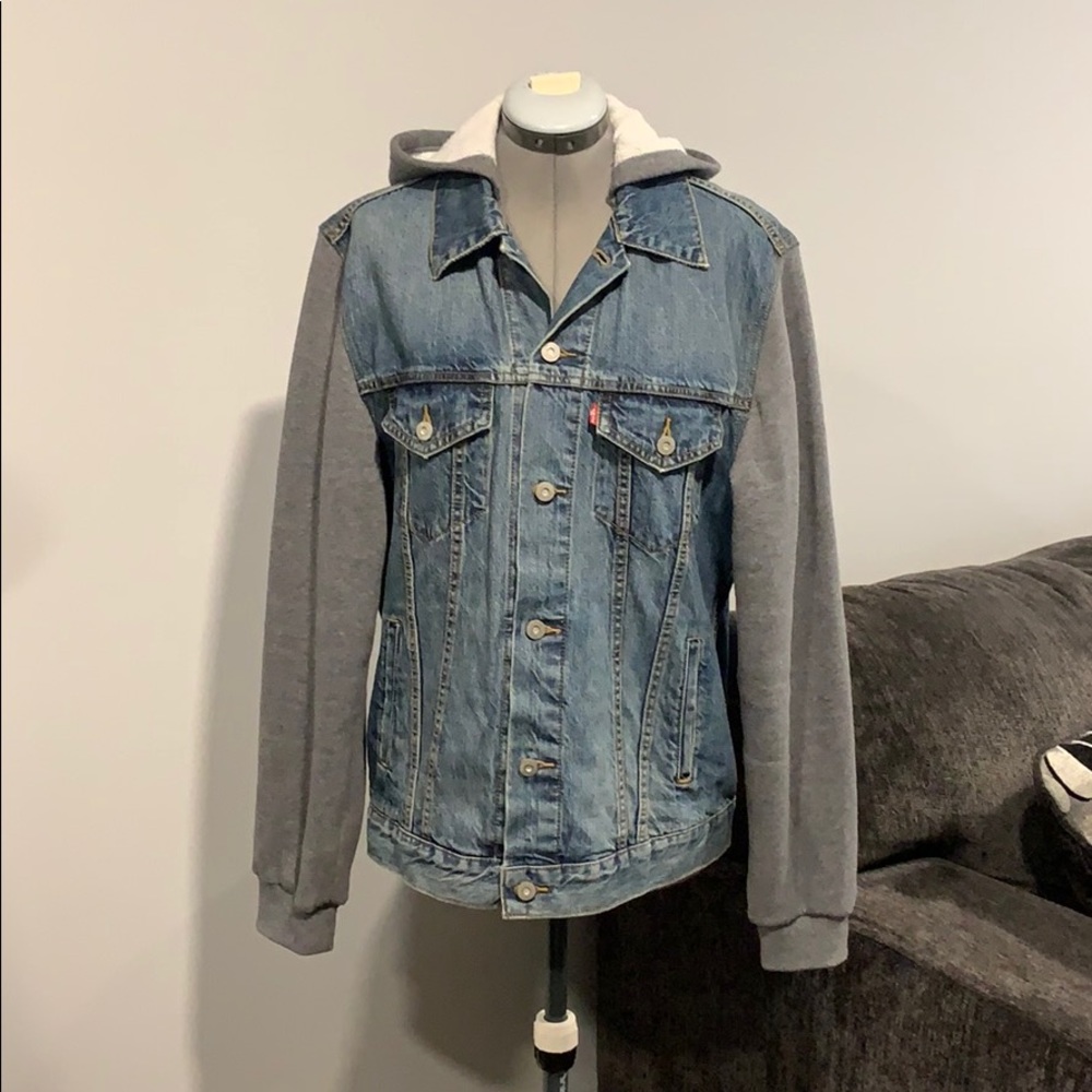 Levi’s Sweatshirt Denim Jacket
